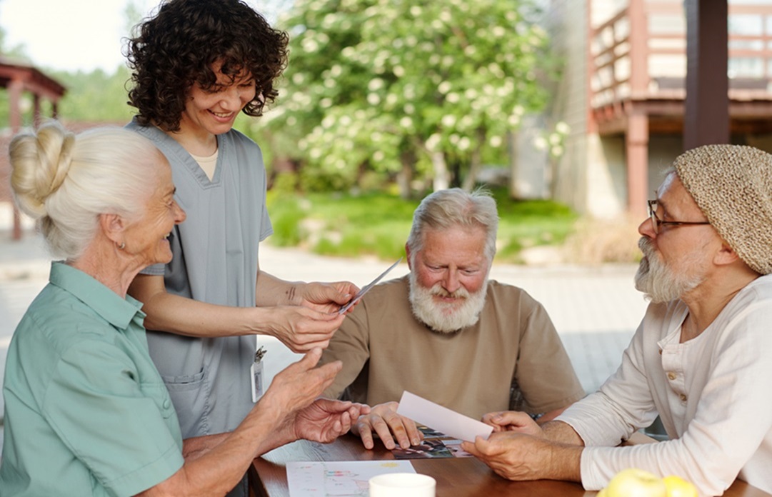 Caregiver providing round-the-clock support
